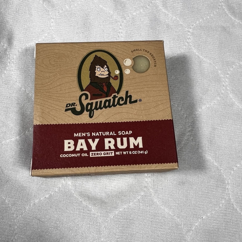 Bay Rum Soap by Dr. Squatch – Men's Naturally Fresh Scented Natural Bar Soap